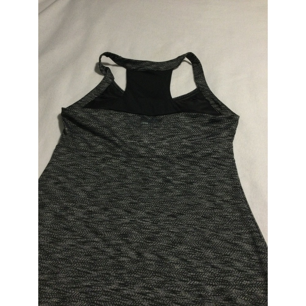 MPG Mondetta Performance Gear Womens Athletic Dress Grey Black Racerback Size M - Picture 6 of 7